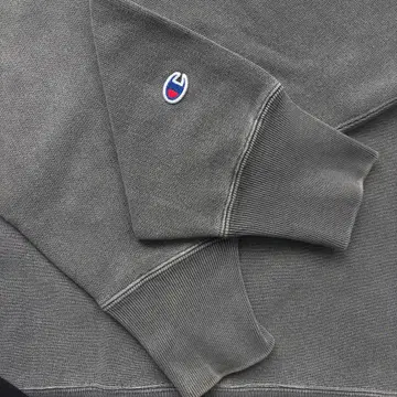 Champion 리버스위브 복각 단색 택