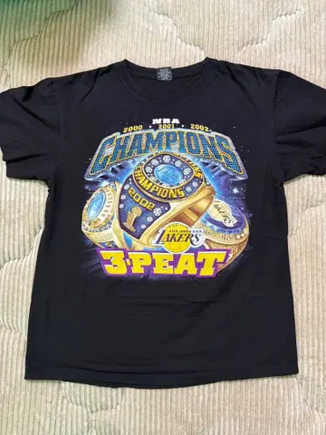 NBA 레이커스 샤킬 오닐 & 코비 브라이언트 3PEAT 티셔츠