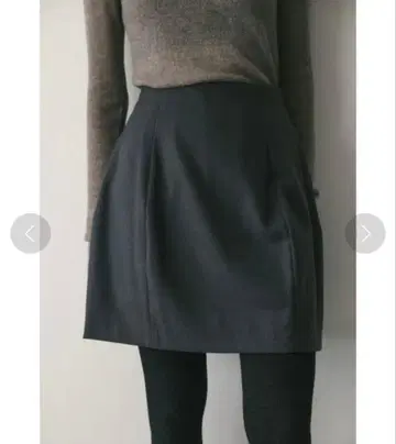 스타일 믹서 코쿤 미니 스커트 팬츠