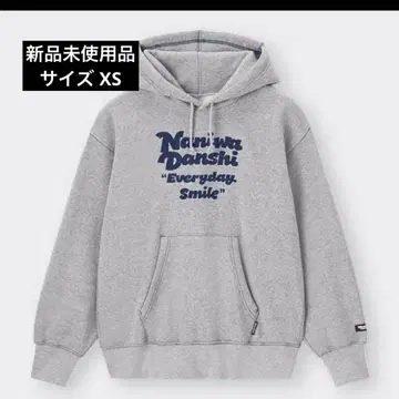 나니와단시 GU 콜라보 헤비 웨이트 맨투맨 후드티