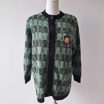 미사용 새상품 PALLS PYRA 안감 포함 레트로 가디건 M