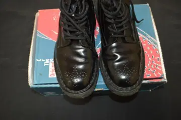 조지 콕스 1451 러버 솔 부츠 블랙 사이즈 7 영국제