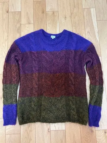 Paul Smith 케이블 짜임 그라데이션 니트 L 사이즈