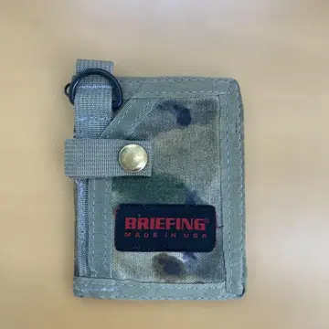 BRIEFING 카모플라쥬 코인 케이스