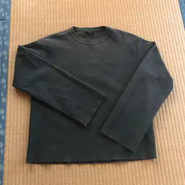 AURALEE 오라리 맨투맨 다크 그레이 크루넥