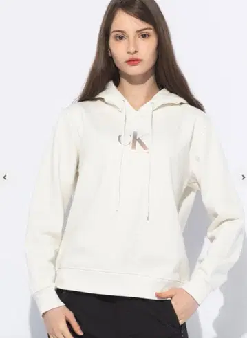 캘빈클라인 로고 후드 맨투맨 XL