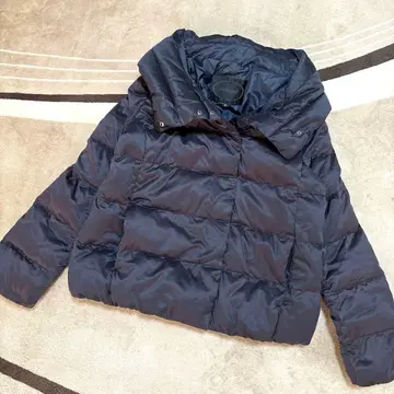 [새상품급] 언타이틀 UNTITLED 다운 자켓 블랙 숏 기장 블랙