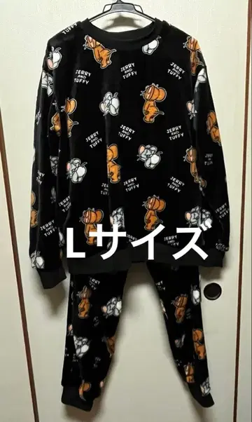 톰&제리 85주년 제리&타피 모코모코 남녀 공용 파자마 L