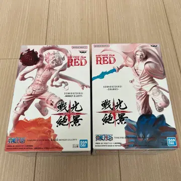 원피스 필름 레드 피규어 루피 샹크스 2체 세트