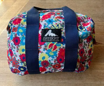 [ 레어 ] USA제 GREGORY 구 로고 꽃무늬 보스턴 백 XS