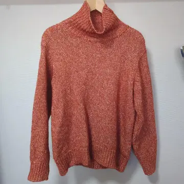 Paul Smith 터틀넥 니트 오렌지