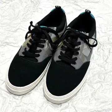 ZARA 스니커즈 36 (23cm) 블랙/그레이/블루