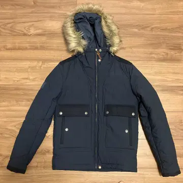 프리티 그린 네이비 다운 자켓 사이즈 2