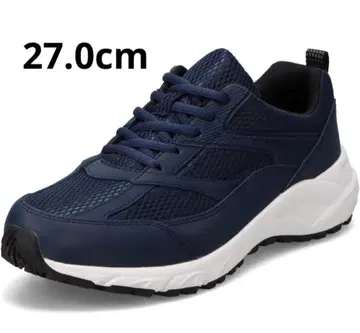 [ 미사용품 ] 아킬레스 러닝화 넓은 폭 6E 27.0cm 네이비
