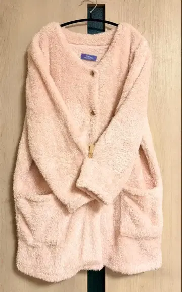 [ Bleu Bleuet ] 룸웨어 핑크 보아 홈웨어 파스텔 핑크