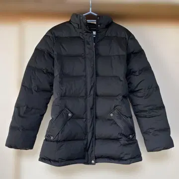 ELLE SPORT 블랙 다운 자켓 퀼팅