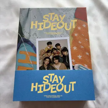 StrayKids 스키즈 FC STAY 4기 HIDEOUT 웰컴 키트