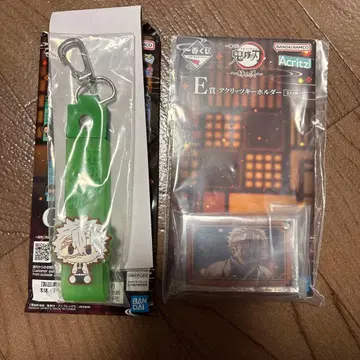 귀멸의 칼날 제일복권 뽁뽁이 참 키링 시나즈가와 사네미