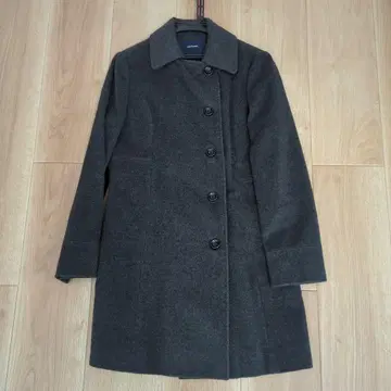 NEWYORKER 울 코트 다크 그레이