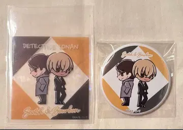 명탐정 코난  버본 스카치 캔뱃지 클리어 카드