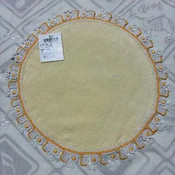 치카자와 레이스 타월 손수건 아침 식사