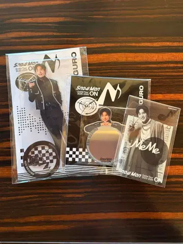 Snow Man LIVE TOUR ON 아크릴 스탠드 거울 스티커