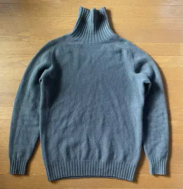 MORRIS & SONS 그레이 터틀넥 스웨터