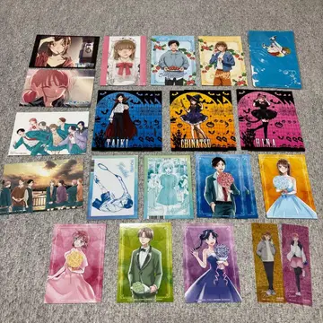 푸른상자 엽서 브로마이드 클리어 파일