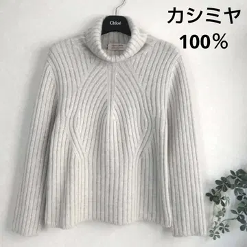 [ 마리사 크리스티나 ] 캐시미어 100% 오프 터틀넥 M 사이즈