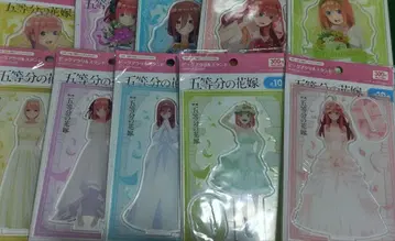 영화 5등분의 신부 빅 아크릴 스탠드 전 10종 세트