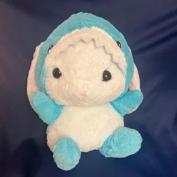 포테우사 롯삐 울트라 BIG 유루구루미 샤크 봉제 인형 시롯삐