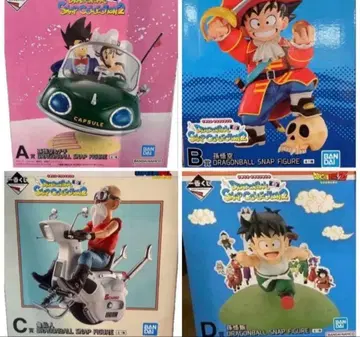 드래곤볼 제일복권 스냅 컬렉션 2 ABCD 세트