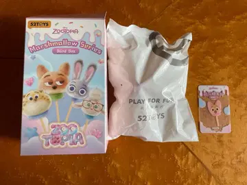 주토피아 마쉬멜로우 시리즈 플로키 블라인드 박스 피닉