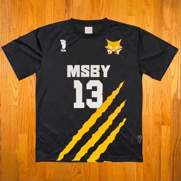 하이큐!! 유니폼 블랙 쟈칼 미야 아츠무 모델 L 사이즈