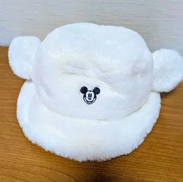 미키마우스 퍼 모자 58cm