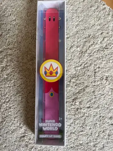 슈퍼 마리오 파워업 밴드 핑크 (피치)