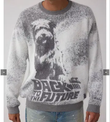 AZUL 백 투 더 퓨처 맨투맨 스웨터 L