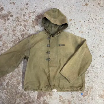 [ US NAVY ] 초기 후크 40s 데크 레인 후드티 N-2