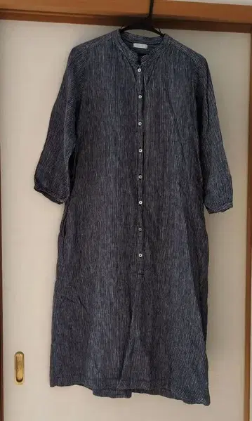 포그린워크 원피스 린넨 100%