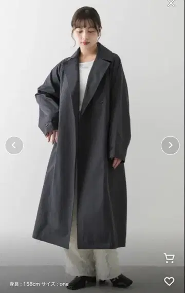 래글런 트렌치코트 SENCE OF PLACE