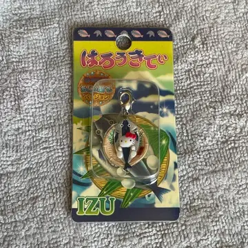 키티(전갱이 구이 버전) 지퍼 마스코트 [ 헬로키티 ] 시즈오카 한정판