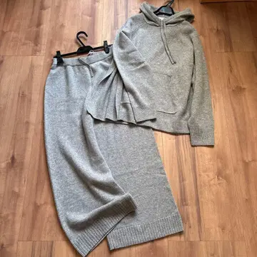새상품 BARNYARDSTORM 셋업 후드티&팬츠 니트