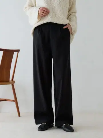 crewre 개버 플리스 웜 슬랙스