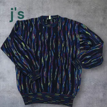 J's 점보 오자키 니트 스웨터 L 사이즈 일본제 새상품급