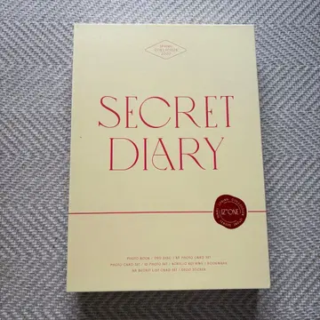 IZ*ONE SECRET DIARY 굿즈