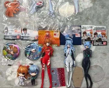 애니메이션 에바 에반게리온 EVA 피규어 가챠 캔뱃지 굿즈