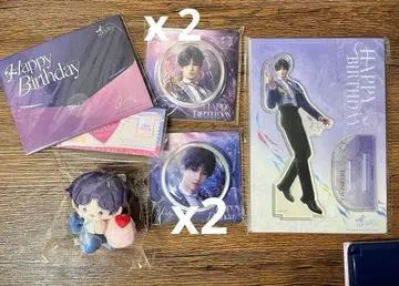 연애와 심공 호무라 생일 벌스데이 아크릴 스탠드 봉제 인형 캔뱃지