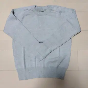 옴니갓 라이트 그레이 크루넥 스웨터 사이즈 2