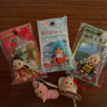 지역 한정 큐피 마스코트 스트랩 5개