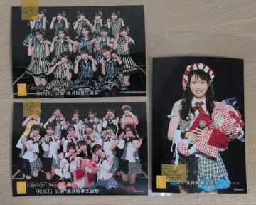 SKE48 아사이 유카 생탄제 2025년 3장 세트
